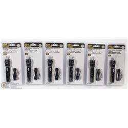 CASE OF 6PCS LED PRECISION RATCHETING SD