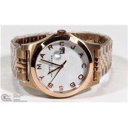 NEW MARC BY MARC JACOBS ROSE GOLD MENS WATCH