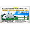 Image 1 : 20' X30' X12' PEAK CEILING STORAGE SHELTER COMES