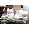 Image 1 : PALLET OF NEW EXIT SIGNS, POWER BOX. FLOOD LIGHTS