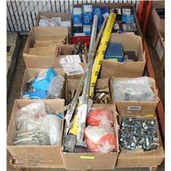 PALLET OF NEW HARDWARE AND MORE ....
