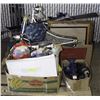 Image 1 : PALLET OF MISC INCL . COFFEE URN, HOT AIR POPPER,