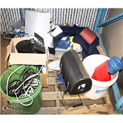 PALLET OF ASSORTED MISC.