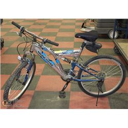 MONGOOSE ALUMINUM BIKE WITH 24" TIRES