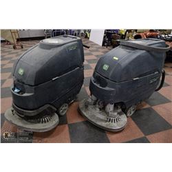 LOT OF 2 NOBLES COMMERCIAL FLOOR WASHERS