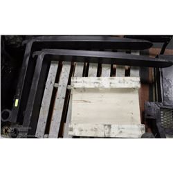 FORKLIFT 48" FORKS, 2-1/2"X6"