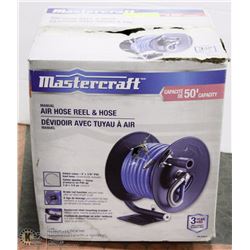MASTERCRAFT AIR HOSE REEL WITH 50' AIR LINE