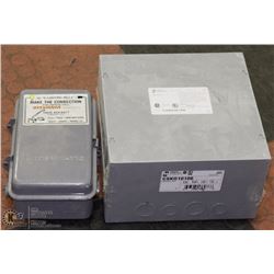 NEW HAMMOND INDUSTRIAL CONTROL PANEL AND 24HOUR