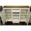 Image 2 : CREAM COLOR HUTCH 16"X47"X75"