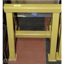 22" HIGH 4000LB STEEL STAND STAMPED AND S/N'D
