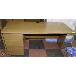 WOOD STUDENT DESK 44" X 29" X 24"