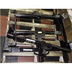 PALLET OF 5 HITCHES FOR PICK UP TRUCKS (DSP)