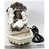 Image 1 : 10.5" CUPID WATER FOUNTAIN