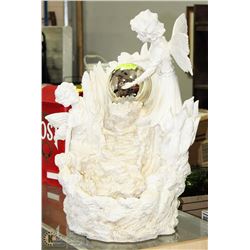 26" ANGEL WATER FOUNTAIN WITH PUMP
