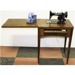 VINTAGE SINGER SEWING MACHINE PATENT 1949