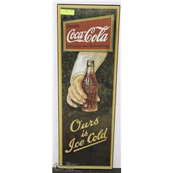 12 X 36  COCA COLA SIGN