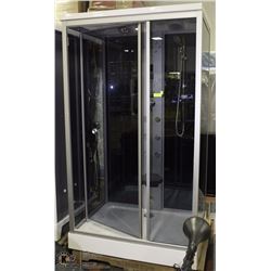 ANS 825 STEAM SHOWER WITH BACK SPRAY JETS, LIGHTS,