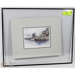 SIGNED GERARD PARAGHAMIAN STANLEY PARK PRINT IN