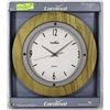 Image 1 : NEW CARDINAL QUARTZ WALL CLOCK - 13" DIAMETER