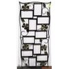 Image 1 : METAL WALL HANGING PHOTOGRAPH WALL DISPLAY -