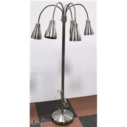 HAMPTON BAY 5 FLEX LIGHT DIMMING FLOOR LAMP