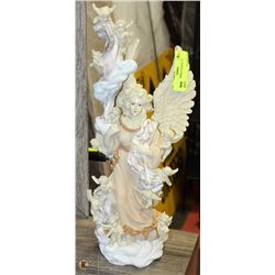 ANGEL & CHERUB STATUE 17"