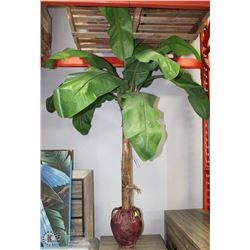 7' SILK BANANA TREE W/ STAND