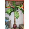 Image 1 : 7' SILK BANANA TREE W/ STAND
