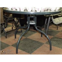 ROUND PATIO TABLE
