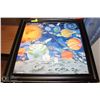 Image 1 : SOLAR SYSTEM PAINTING IN FRAME