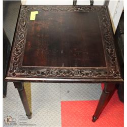 ASIAN WOODEN TABLE 20X20X24