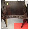 Image 1 : ASIAN WOODEN TABLE 20X20X24