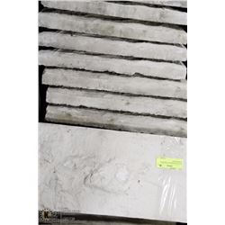 LOT OF 20 CONCRETE STEPPING STONES 8"X16"