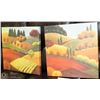 Image 1 : SET OF TWO  20X20 MATCHING LANDSCAPE PICS