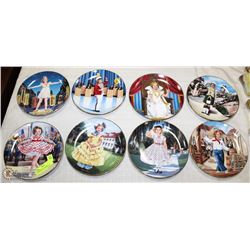 SET OF 8 SHIRLEY TEMPLE COLLECTIBLE PLATES BY 20TH