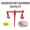 Image 1 : 5PC RATCHET LOAD BINDERS