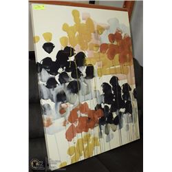 CANVAS ART SIGNED BY ARTIST 30 X 40 INCH