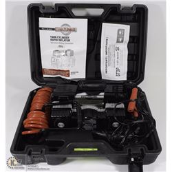 TWIN CYLINDER RAPID INFLATOR WITH DIRECT BATTERY