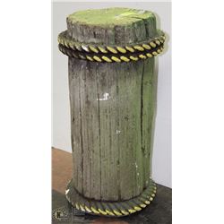 PLASTER STUMP STATUE 12X24