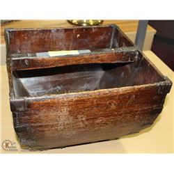 WOODEN ASIAN BOX 14X12