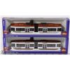 Image 1 : LOT OF 2 - SIKU SUPER 1:87 1895 STRABENBAHN