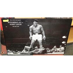 MOHAMMAD ALI FRAMED POSTER