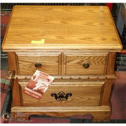 2 DRAWER NITE STAND 24"X18"X24"H