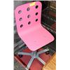 Image 1 : PINK ADOLESCENT DESK CHAIR