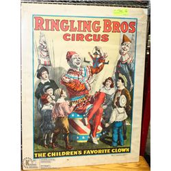 RINGLING BROS 1966 POSTER