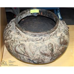 ROUND MEXICAN POT 20X12