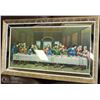 Image 1 : VINTAGE LAST SUPPER PICTURE  32" X 19"