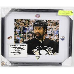 GEORGE LARAQUE GUARANTEED AUTHENTIC AUTOGRAPH