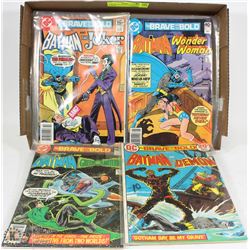 COLLECTION OF BRAVE AND BOLD COMICS