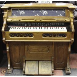 EARLY 1900'S ANTIQUE HARMONIUM (PUMP ORGAN)